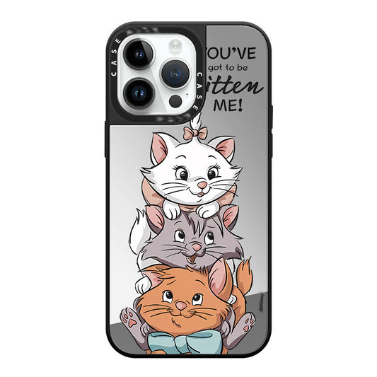 CASETIF Adorable Kitten Phone Case, Girly Simple Protective Case, Suitable for Sweet and Lovely Girls, for IPhone